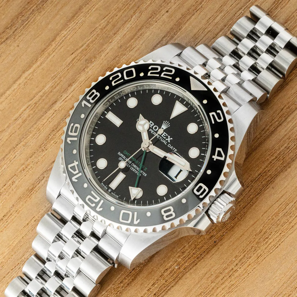 Rolex GMT-Master II 126710GRNR 40mm Stainless steel Black 8