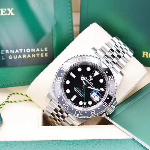 Rolex GMT-Master II 126710GRNR 40mm Stainless steel Black 6