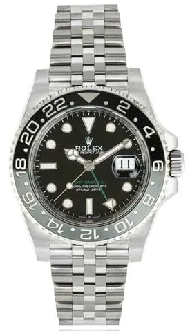 Rolex GMT-Master II 126710GRNR 40mm Stainless steel Black