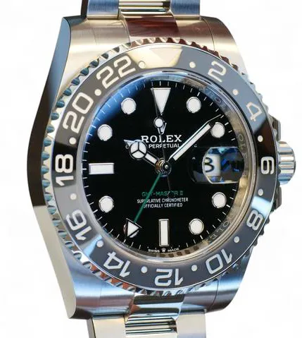 Rolex GMT-Master II 126710GRNR 40mm Stainless steel Black 1