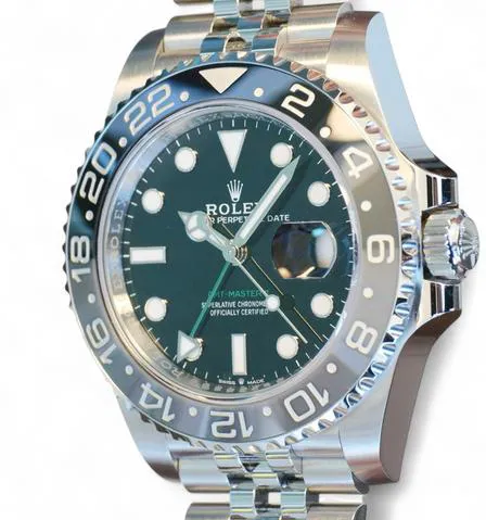 Rolex GMT-Master II 126710GRNR 40mm Stainless steel Black