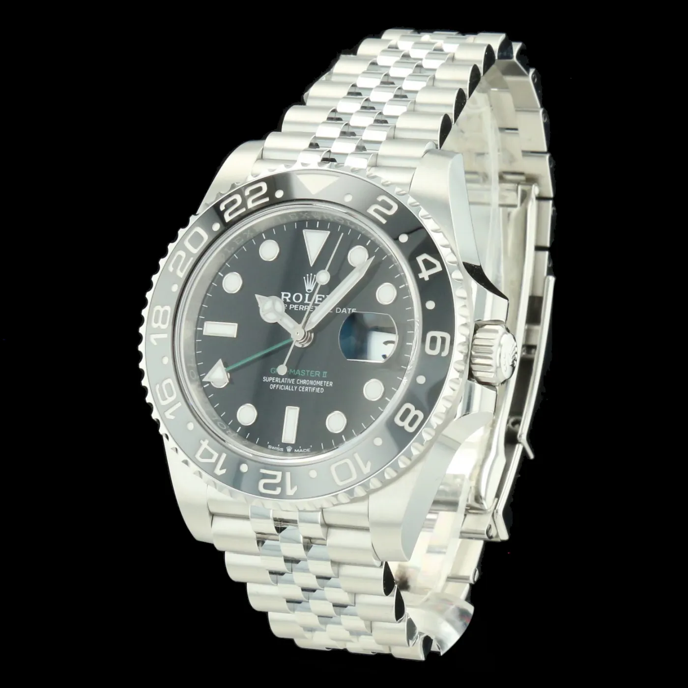 Rolex GMT-Master II 126710GRNR 40mm Stainless steel Black 1