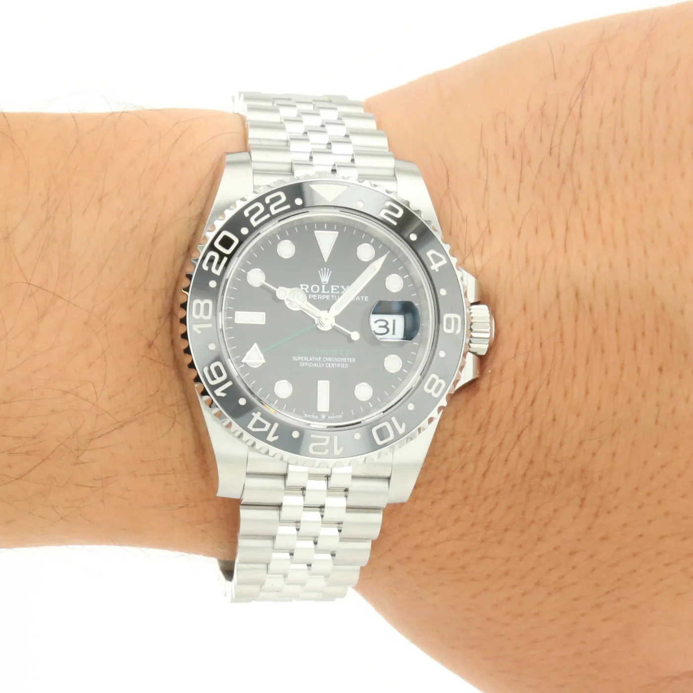 Rolex GMT-Master II 126710GRNR 40mm Stainless steel Black 2