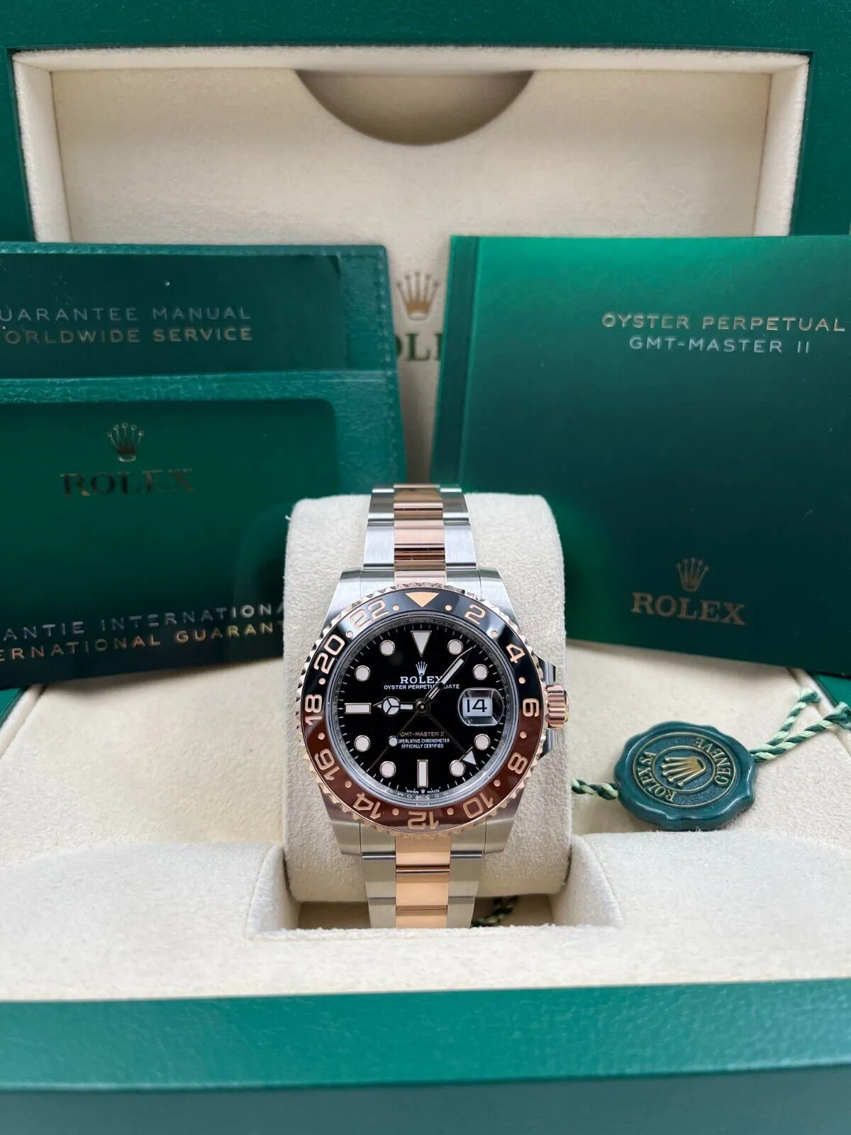 Rolex GMT-Master II 126711CHNR 40mm Stainless steel Brown 1