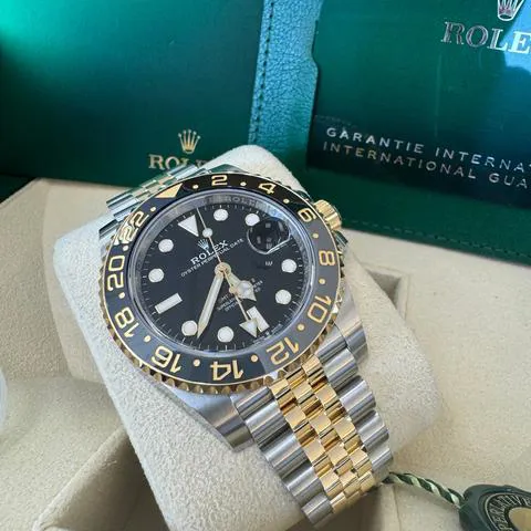 Rolex GMT-Master II 126713GRNR 40mm Yellow gold and Stainless steel Black 1