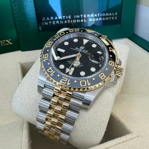 Rolex GMT-Master II 126713GRNR 40mm Yellow gold and Stainless steel Black 7