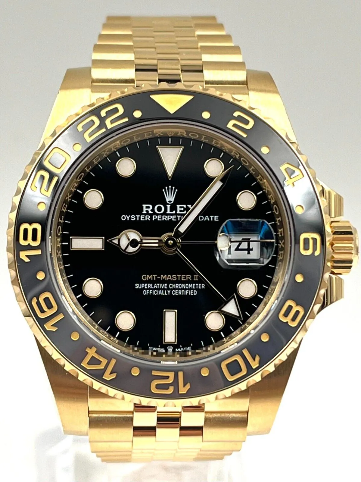 Rolex GMT-Master II 126718grnr 40mm Yellow gold Black 7