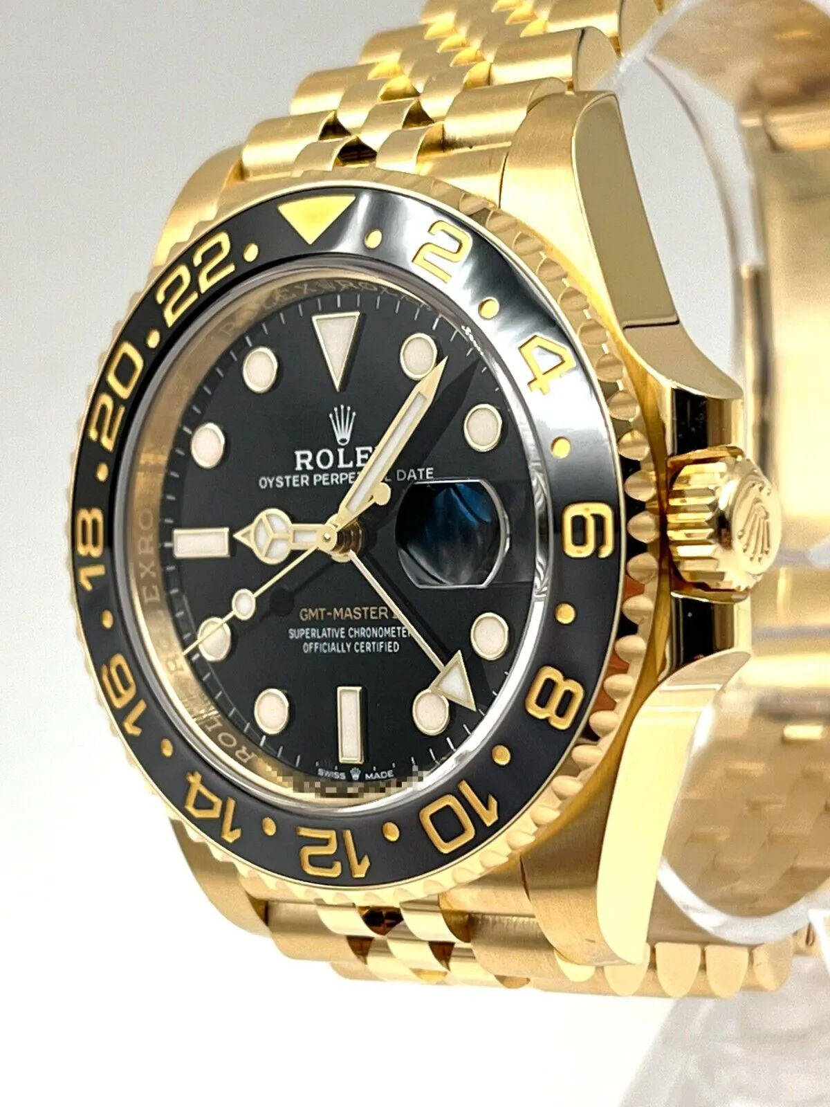 Rolex GMT-Master II 126718grnr 40mm Yellow gold Black 8