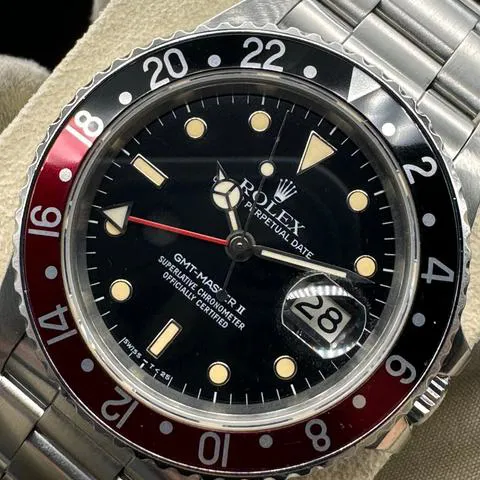 Rolex GMT-Master II 16760 40mm Stainless steel Black