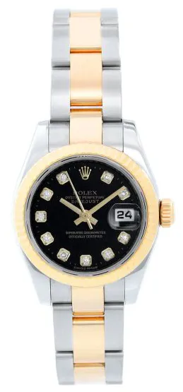 Rolex Lady-Datejust 179163 26mm Yellow gold and Stainless steel Diamond