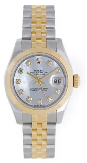 Rolex Lady-Datejust 179163 26mm Yellow gold and Stainless steel