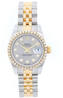 Rolex Lady-Datejust 179173 Yellow gold and Stainless steel Silver