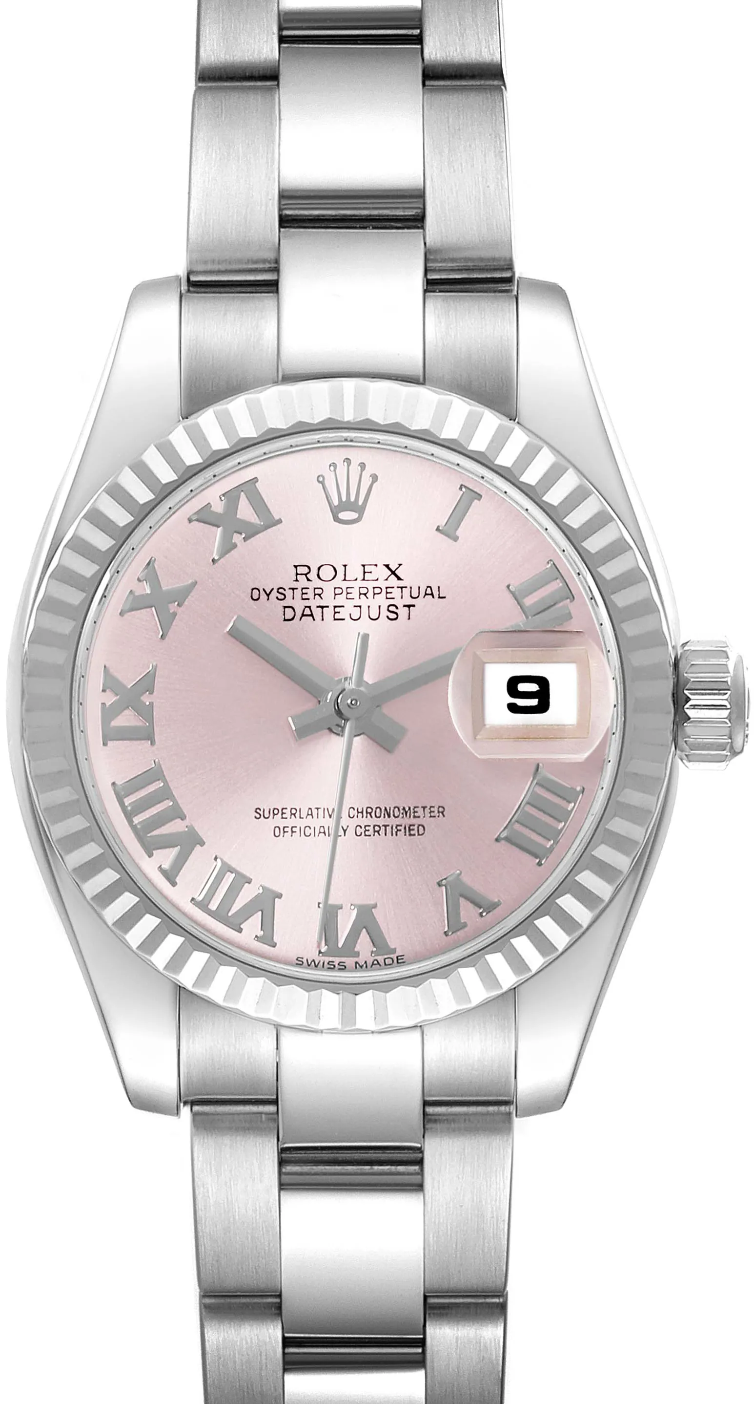 Rolex Lady-Datejust 179174 26mm Stainless steel Rose