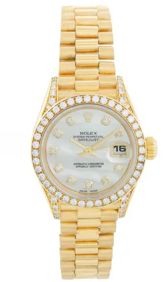 Rolex Lady-Datejust 69158 26mm Yellow gold