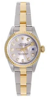 Rolex Lady-Datejust 69173 Yellow gold and Stainless steel Silver