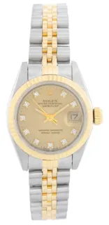 Rolex Lady-Datejust 69173 Yellow gold and Stainless steel Champagne