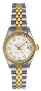 Rolex Lady-Datejust 69173 Stainless steel and 18k yellow gold Silver