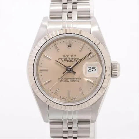 Rolex Lady-Datejust 69174 25mm Yellow gold and Stainless steel Silver