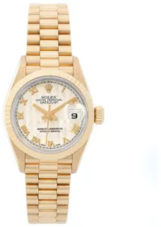 Rolex Lady-Datejust 69178 Yellow gold White