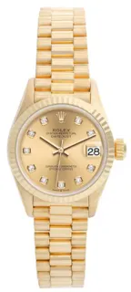 Rolex Lady-Datejust 69178 Yellow gold Champagne