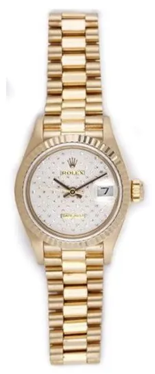 Rolex Lady-Datejust 69178 26mm Yellow gold Silver