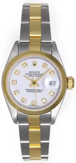 Rolex Lady-Datejust 79163 Stainless steel and 18k yellow gold White