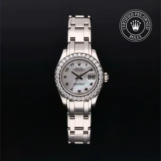 Rolex Pearlmaster 80299-0061 White gold White