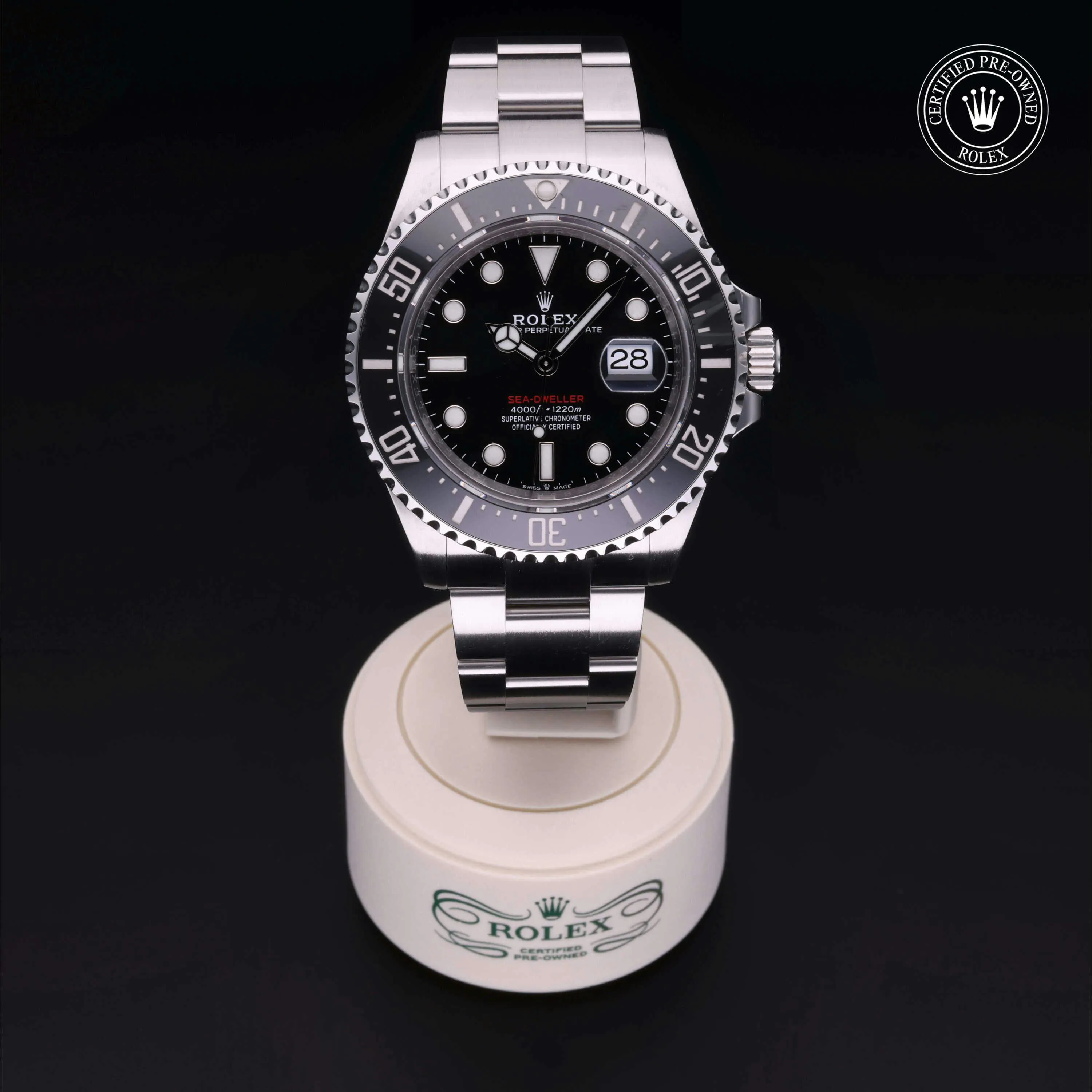 Rolex Sea-Dweller 126600-0001 43mm Stainless steel Black 1