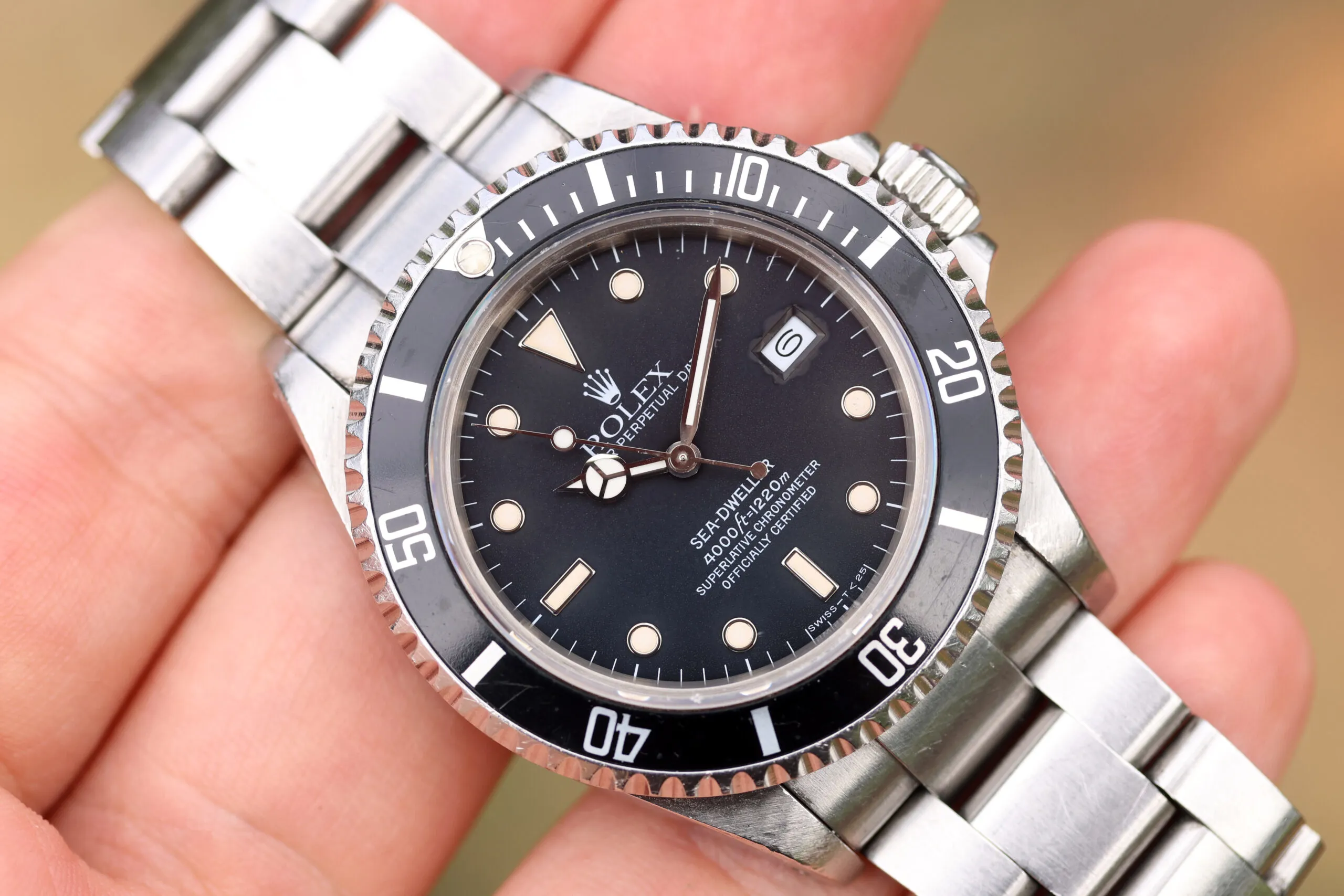 Rolex Sea-Dweller 16660 patina 1