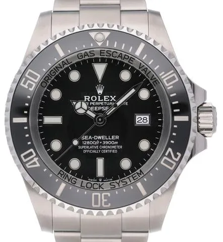 Rolex Sea-Dweller Deepsea 126660 44mm Stainless steel Black