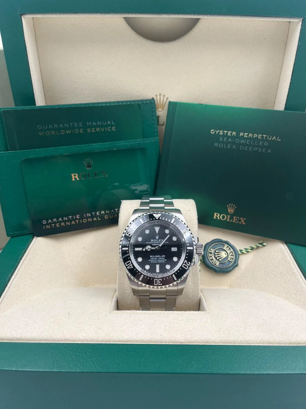 Rolex Sea-Dweller Deepsea 126660 44mm Stainless steel Black 1