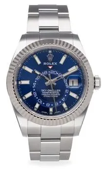 Rolex Sky-Dweller 326934 42mm Stainless steel Blue