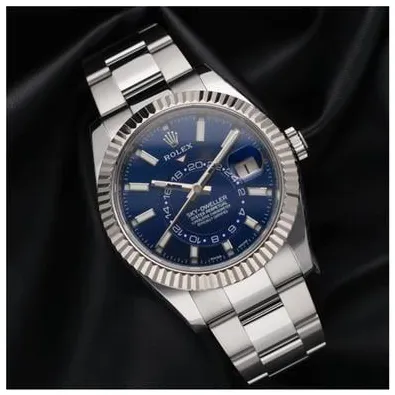 Rolex Sky-Dweller 326934 42mm Stainless steel Blue 4