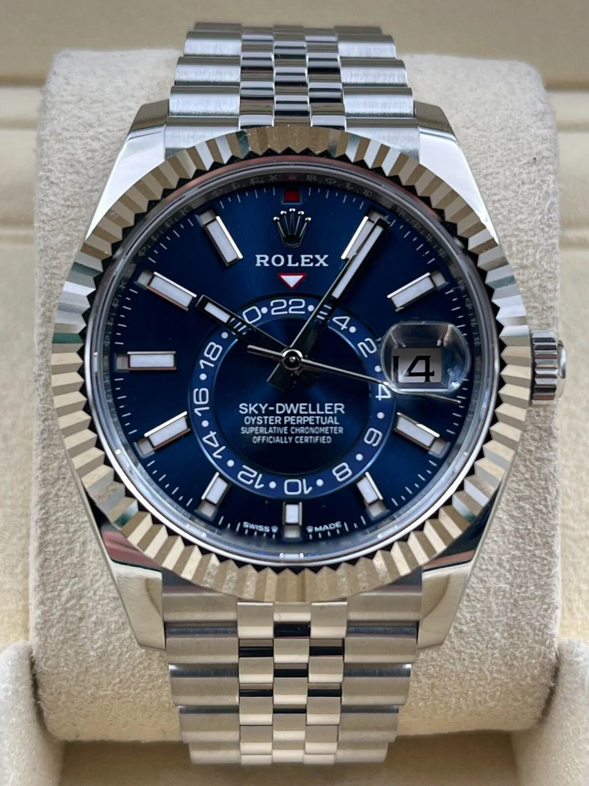 Rolex Sky-Dweller 336934 42mm Stainless steel Blue