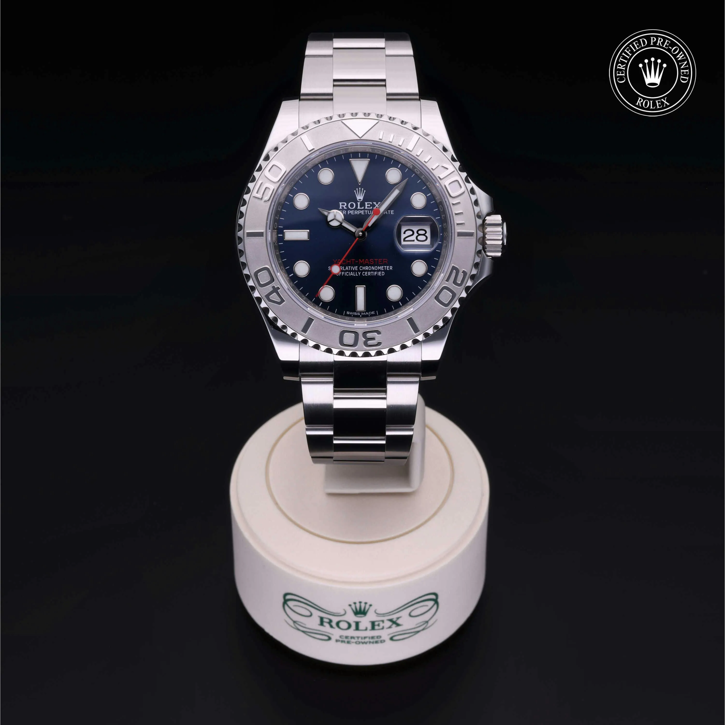 Rolex Yacht-Master 116622-0001 40mm Stainless steel Blue 1