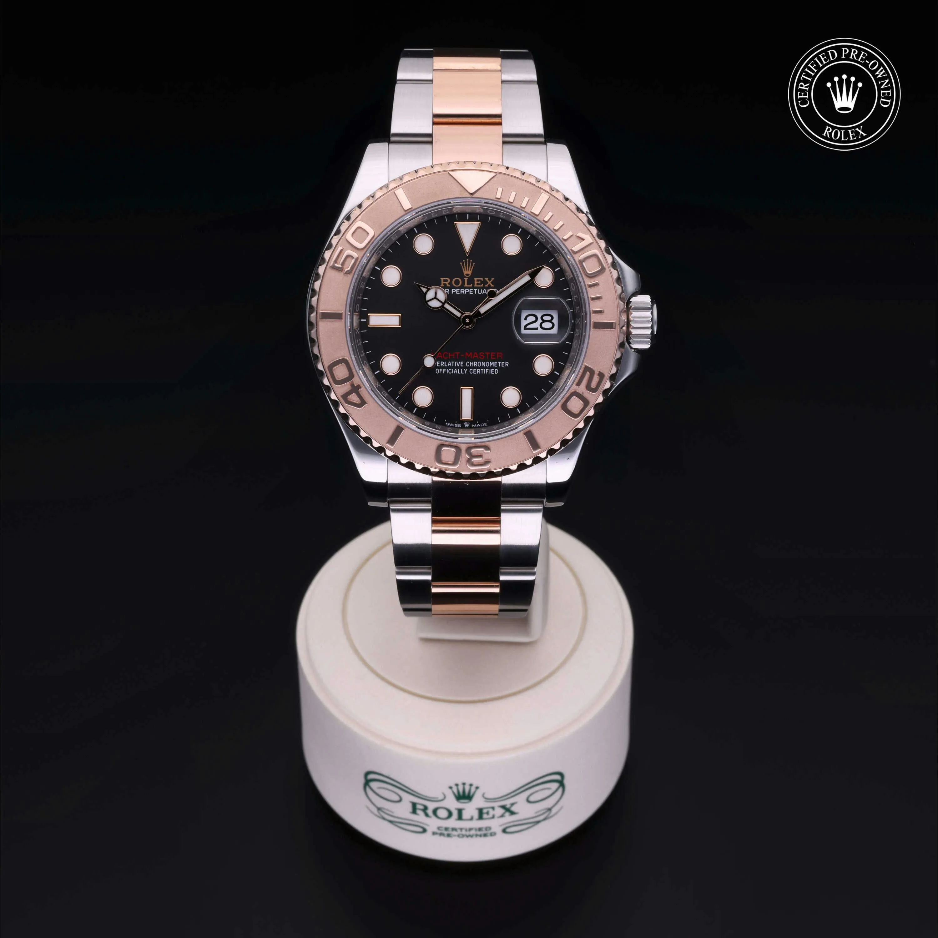 Rolex Yacht-Master 126621-0002 40mm Oystersteel and Everose gold Black 2