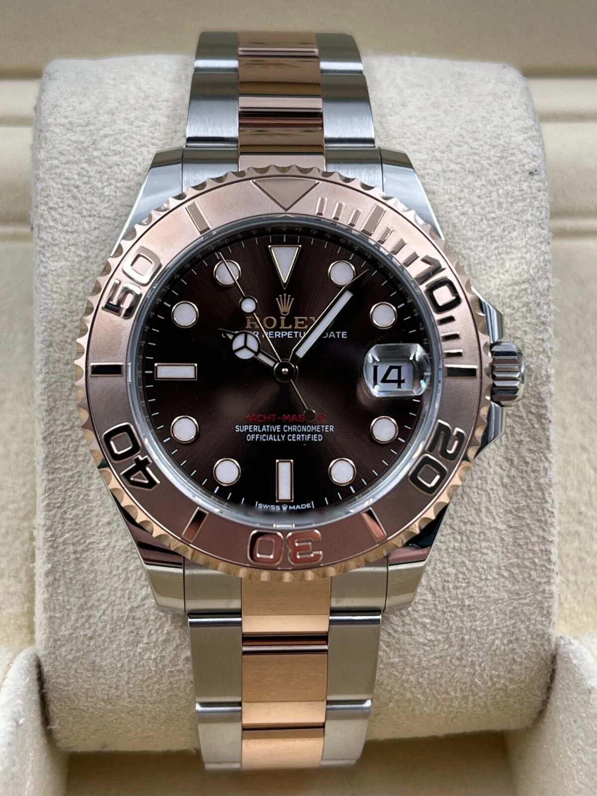 Rolex Yacht-Master 37 268621 37mm Stainless steel Brown