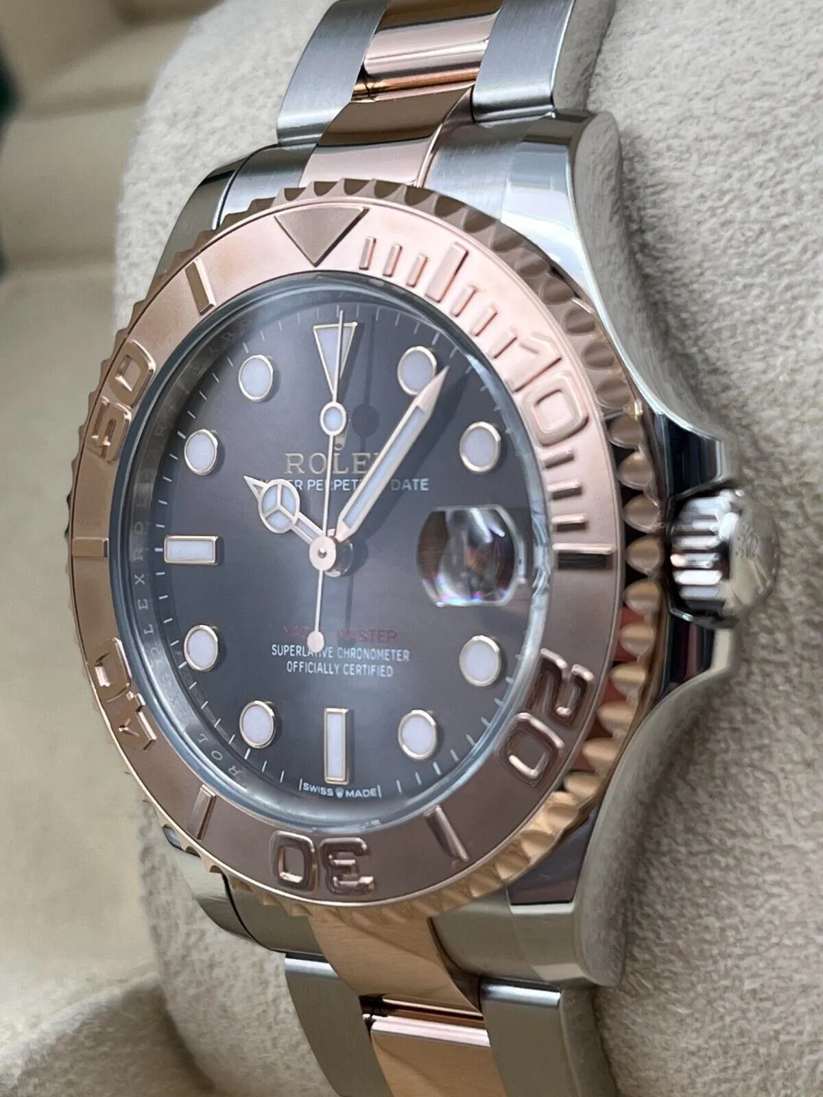 Rolex Yacht-Master 37 268621 37mm Stainless steel Brown 3