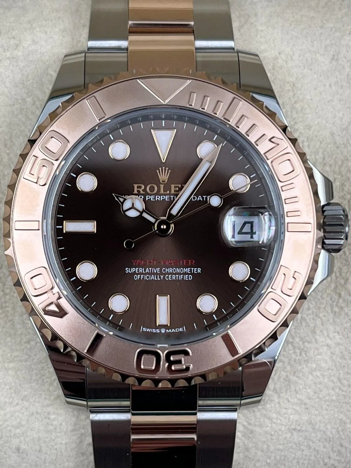 Rolex Yacht-Master 37 268621 37mm Stainless steel Brown 5