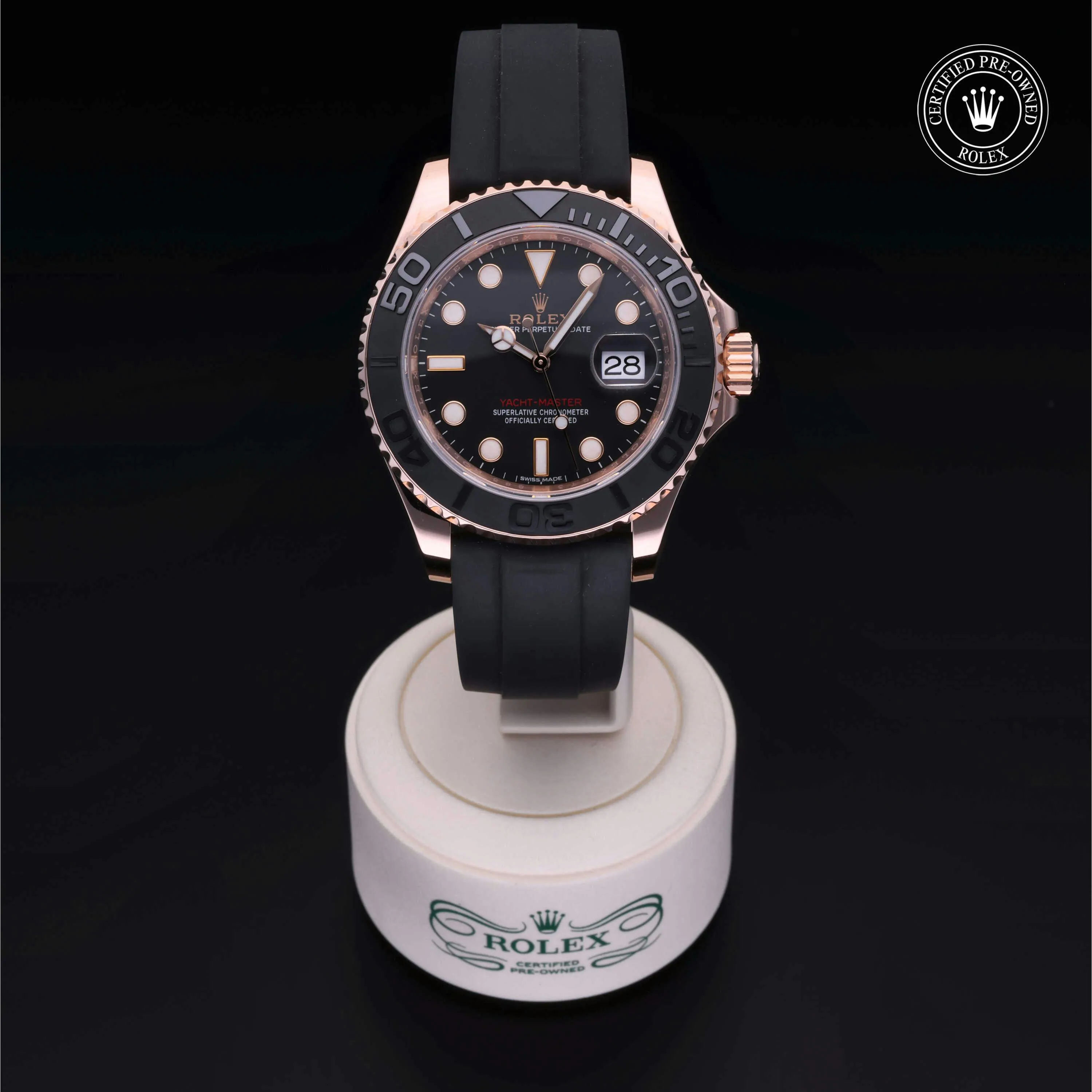 Rolex Yacht-Master 40 116655 40mm Rose gold Black 1