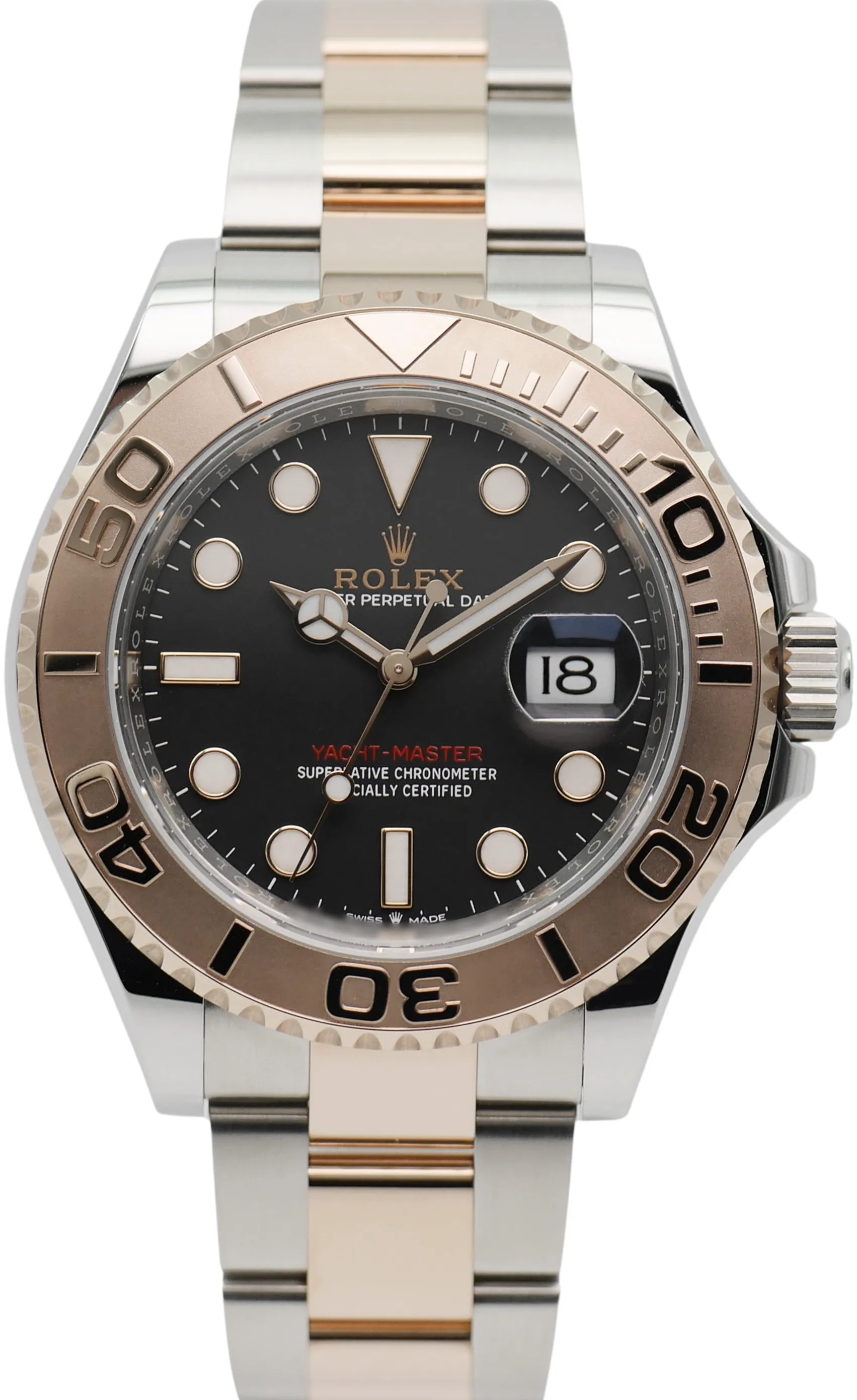 Rolex Yacht-Master 40 126621 40mm Yellow gold and Stainless steel Black