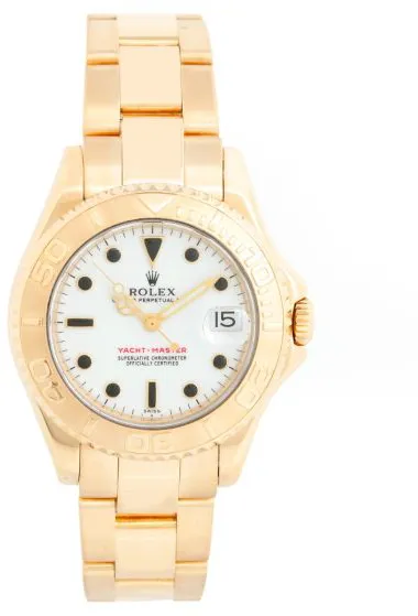 Rolex Yacht-Master 68628 35mm Yellow gold White