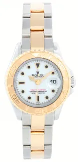 Rolex Yacht-Master 69623 Yellow gold and Stainless steel White