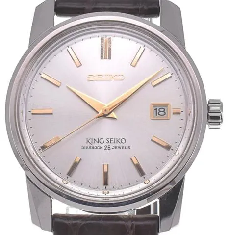 Seiko King SDKA003/6L35-00F0 38mm Stainless steel Silver