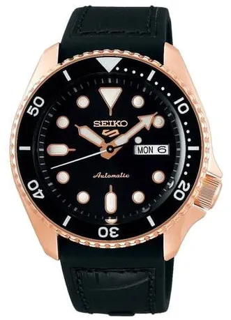 Seiko Seiko 5 SRPD76K1 42mm Stainless steel Black