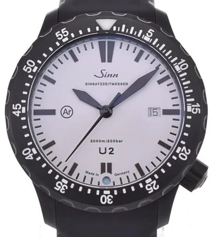 Sinn U2.W 44mm Stainless steel White