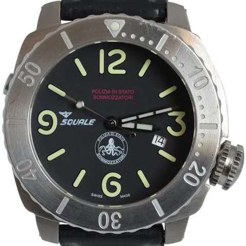 Squale 46mm Stainless steel Black 1