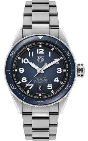 TAG Heuer Autavia WBE5116.EB0173 42mm Stainless steel Blue