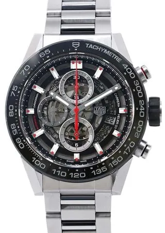 TAG Heuer Carrera CAR2A1W.BA0703 43mm Stainless steel Skeleton