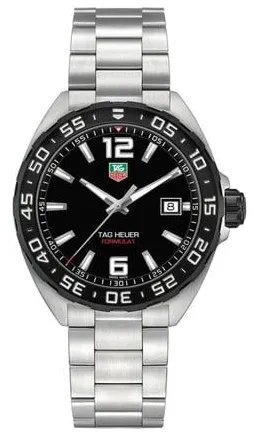 TAG Heuer Formula 1 Quartz WAZ1110.BA0875 41mm Stainless steel Black